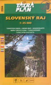 Turistick mapa Tatraplan 2504 Slovensk raj 1:25 000 - slov.