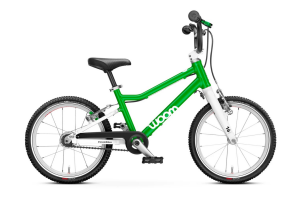 Detsk ahk bicykel 16" WOOM 3 Automagic (Zelen)