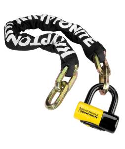 Zmok KRYPTONITE New York FAHGETTABOUDIT Chain 1410+NY Disc 15mm SHACKLE