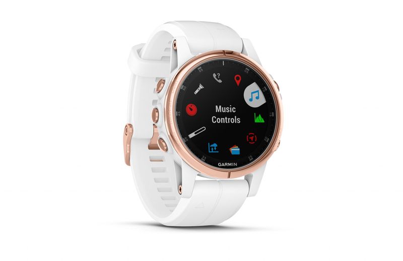 garmin fenix 5s white rose gold