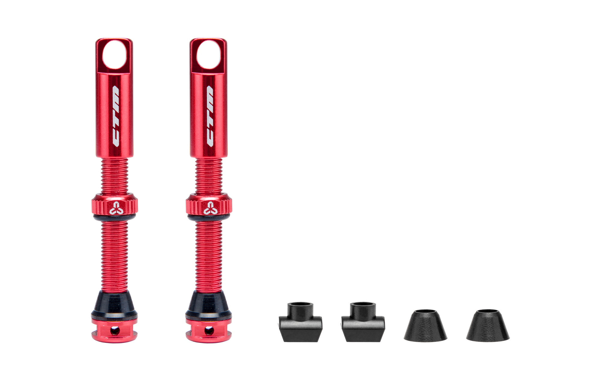 CTM Bezdušový ventil CTM, 44mm, červený