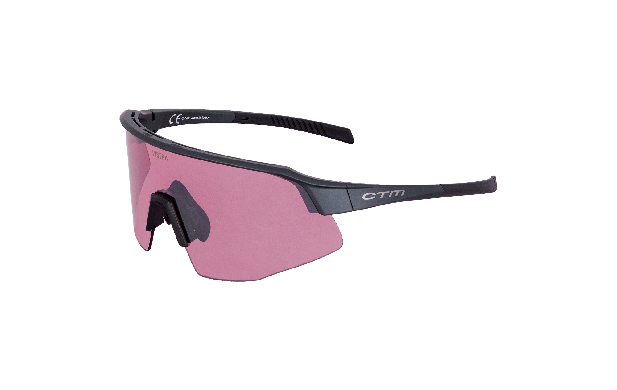 Okuliare CTM Cult, matná metalická čierna