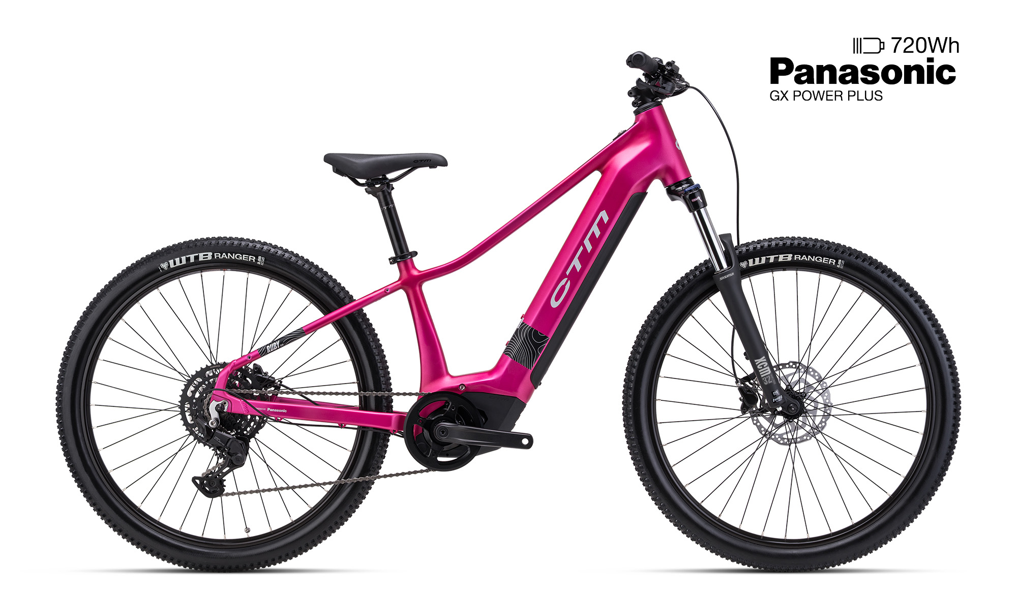 CTM RUBY GX 27,5 - matná ružová M (15) 2026 (155-175cm)