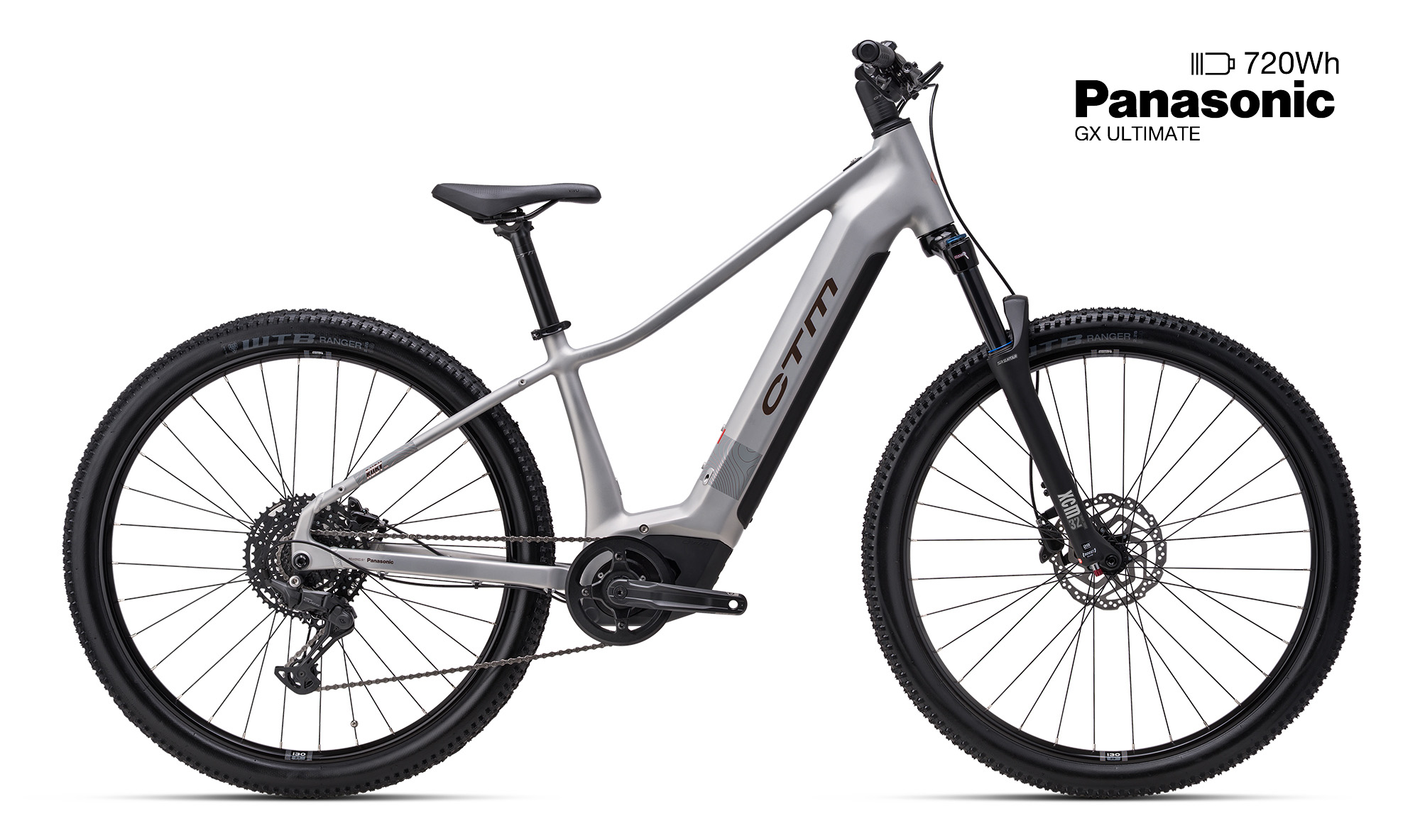 CTM RUBY GX Pro 29 - matná strieborná M (16) 2026 (155-175cm)