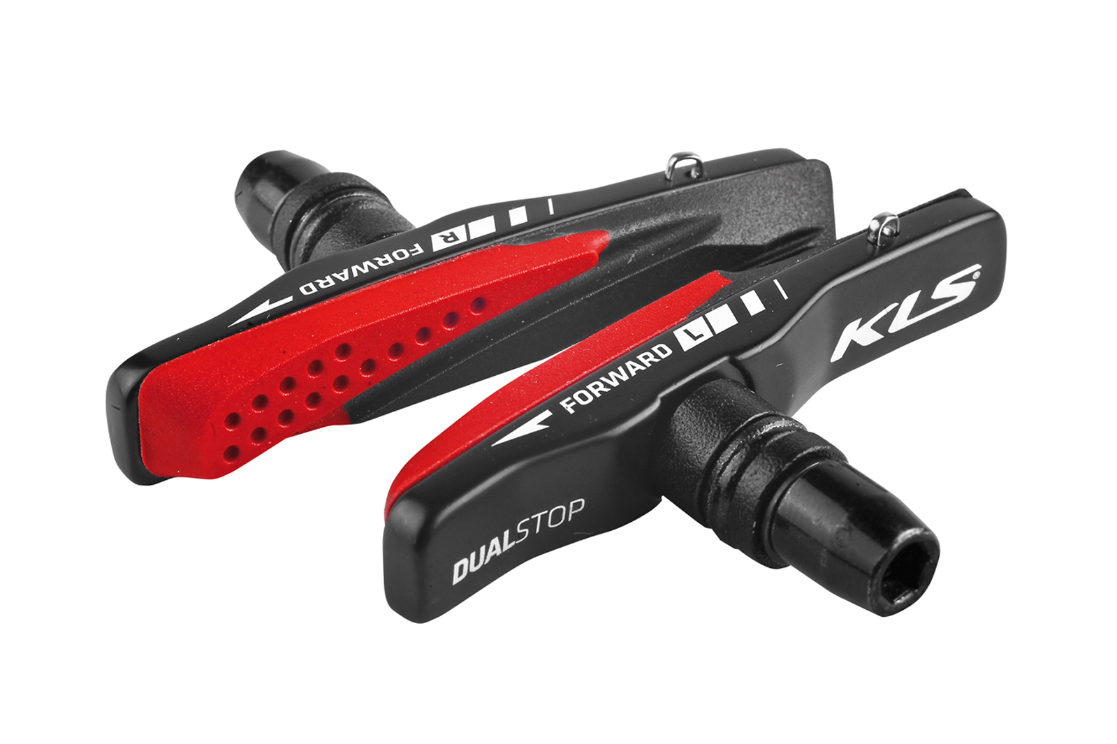 Brzdové gumičky KLS DUALSTOP V-01 cartridge  (pár)