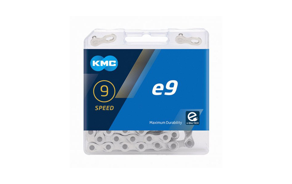 Reťaz e9 EPT, strieborná, 9-kolo, 136 čl.