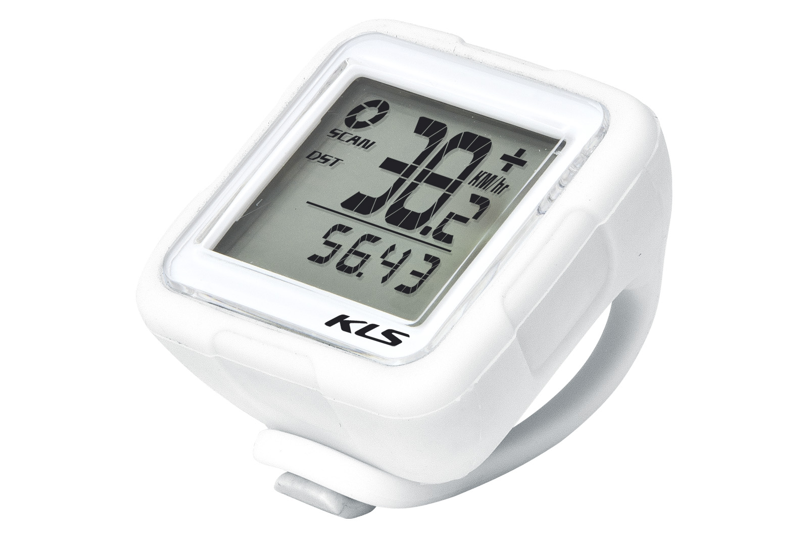 Cyklopočítač KLS REFLEX s bezdrôtovým systémom white