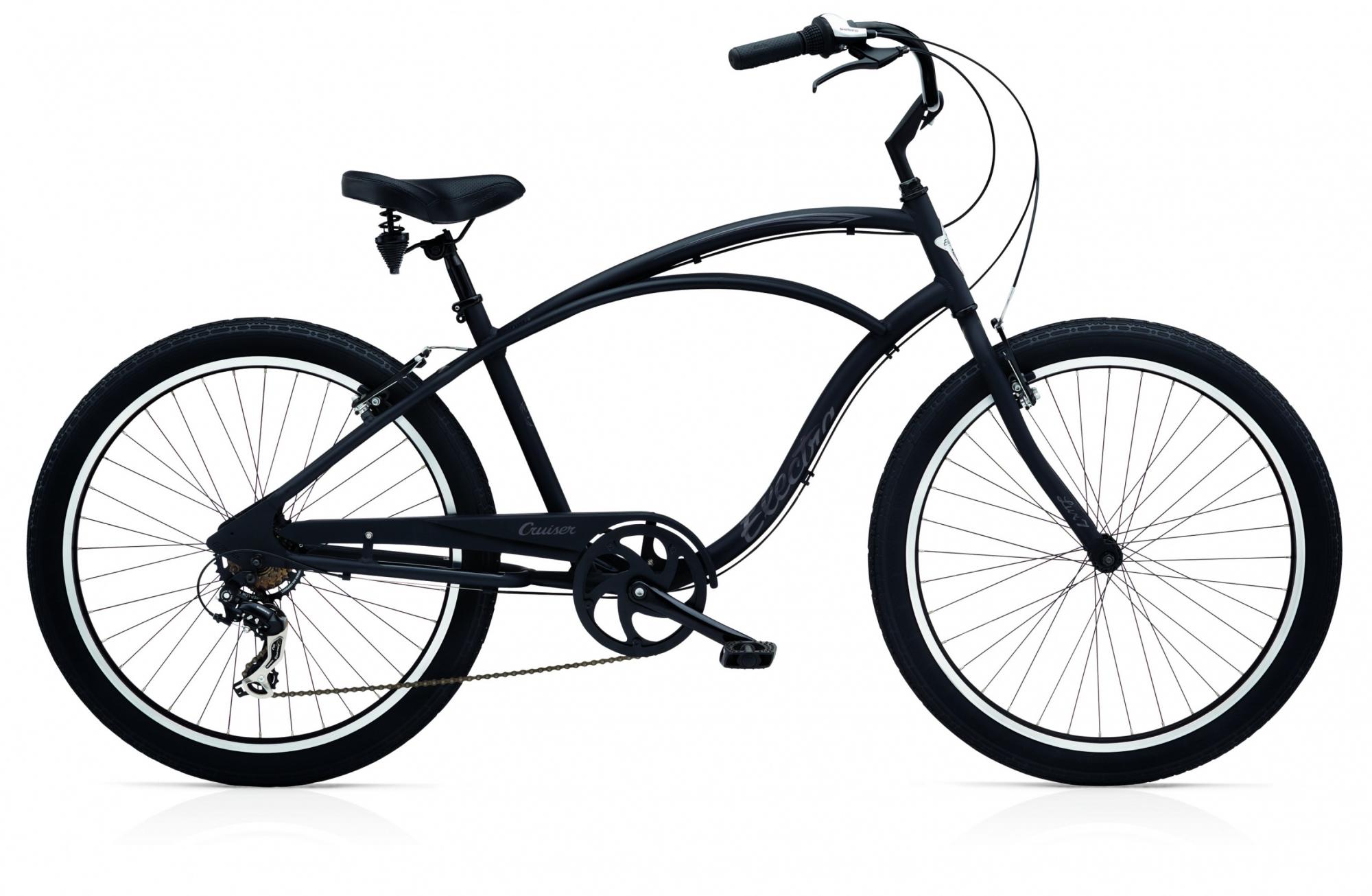 ELECTRA Cruiser Lux 7D Mens Matte Black 2018 - E-shop - SHOPBIKE