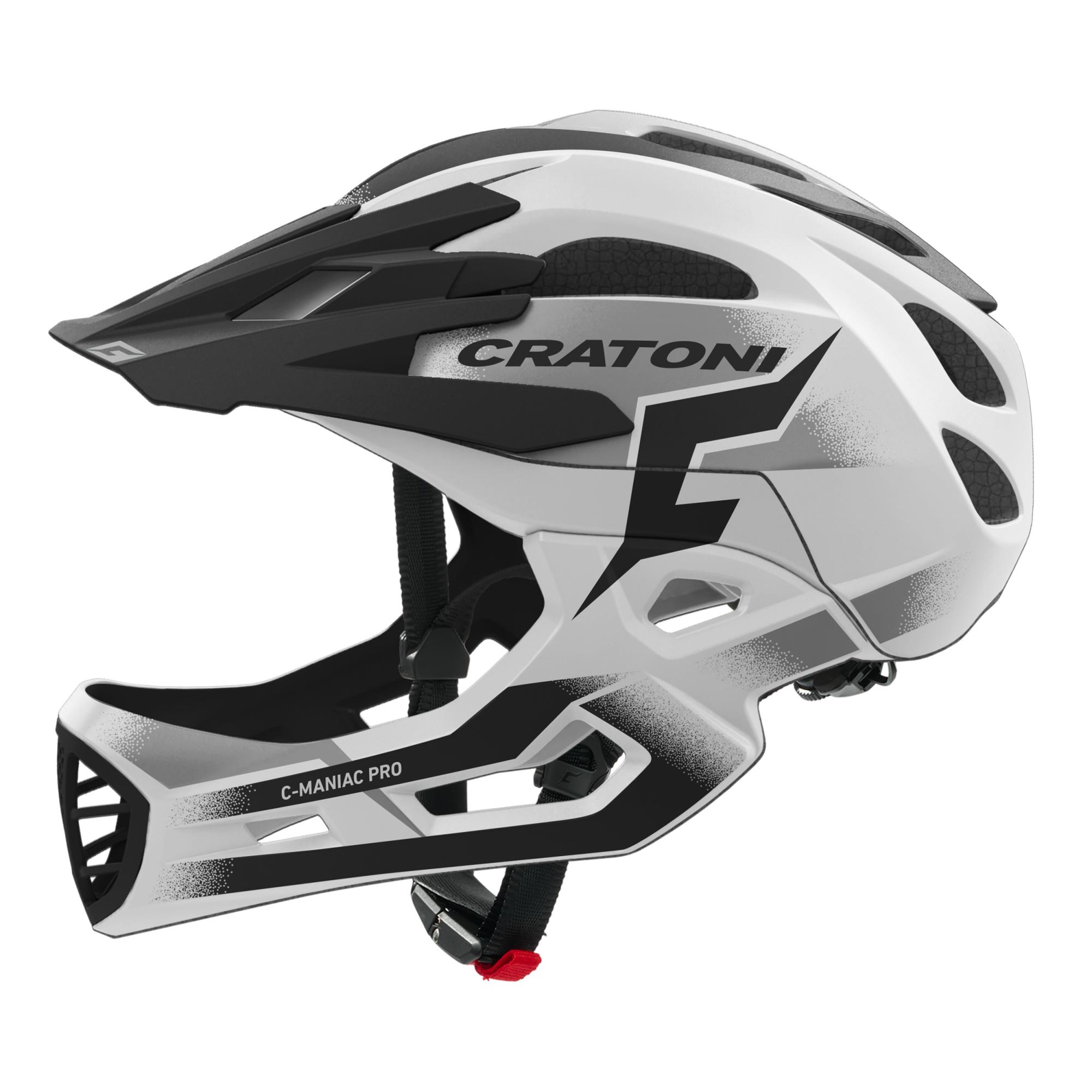 CRATONI C-Maniac Pro white-black matt 2022 S-M (52-56cm) - E-shop