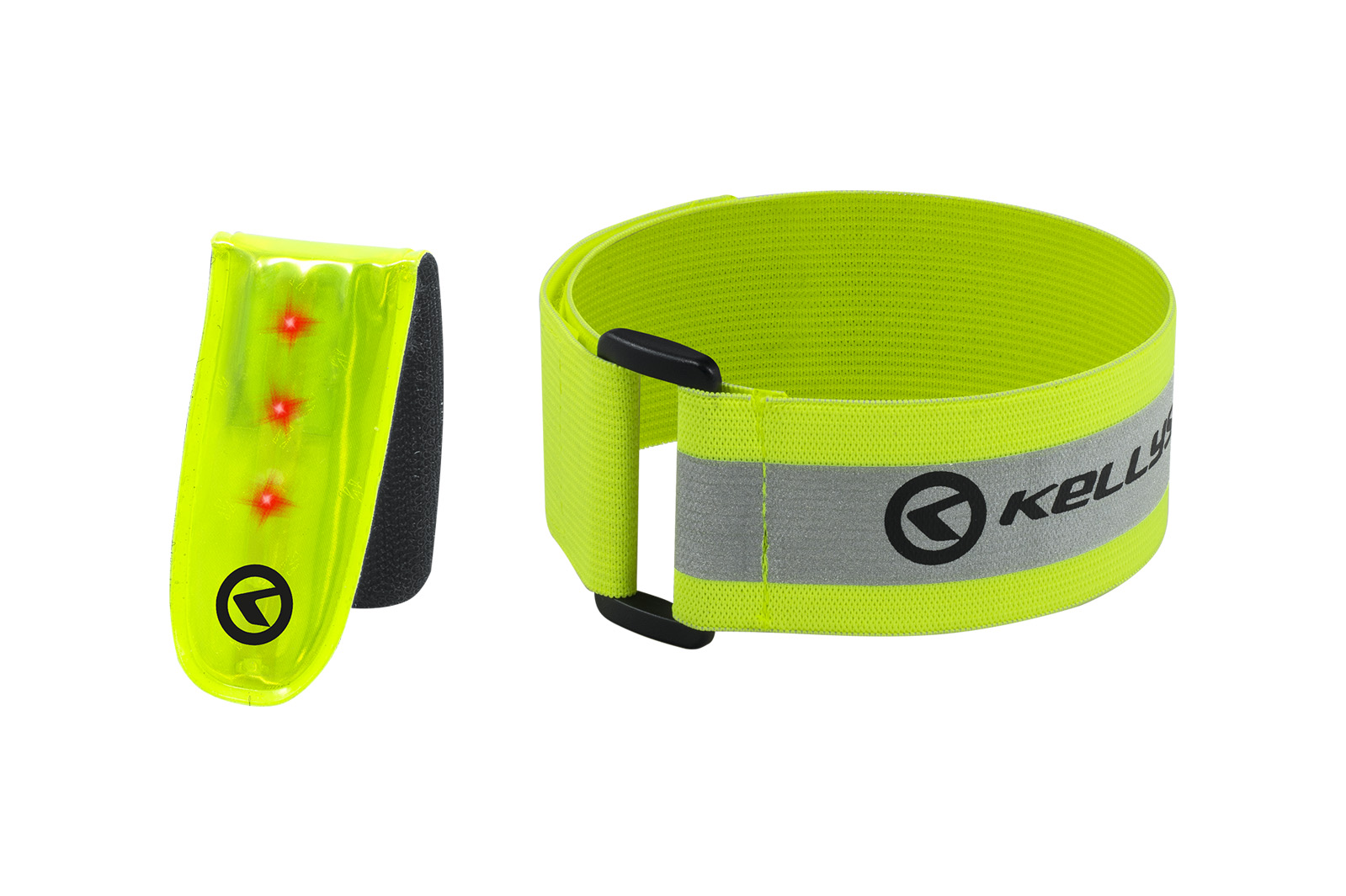 Reflexná LED sponka KELLYS TWINKLE SET 3M Scotchlite