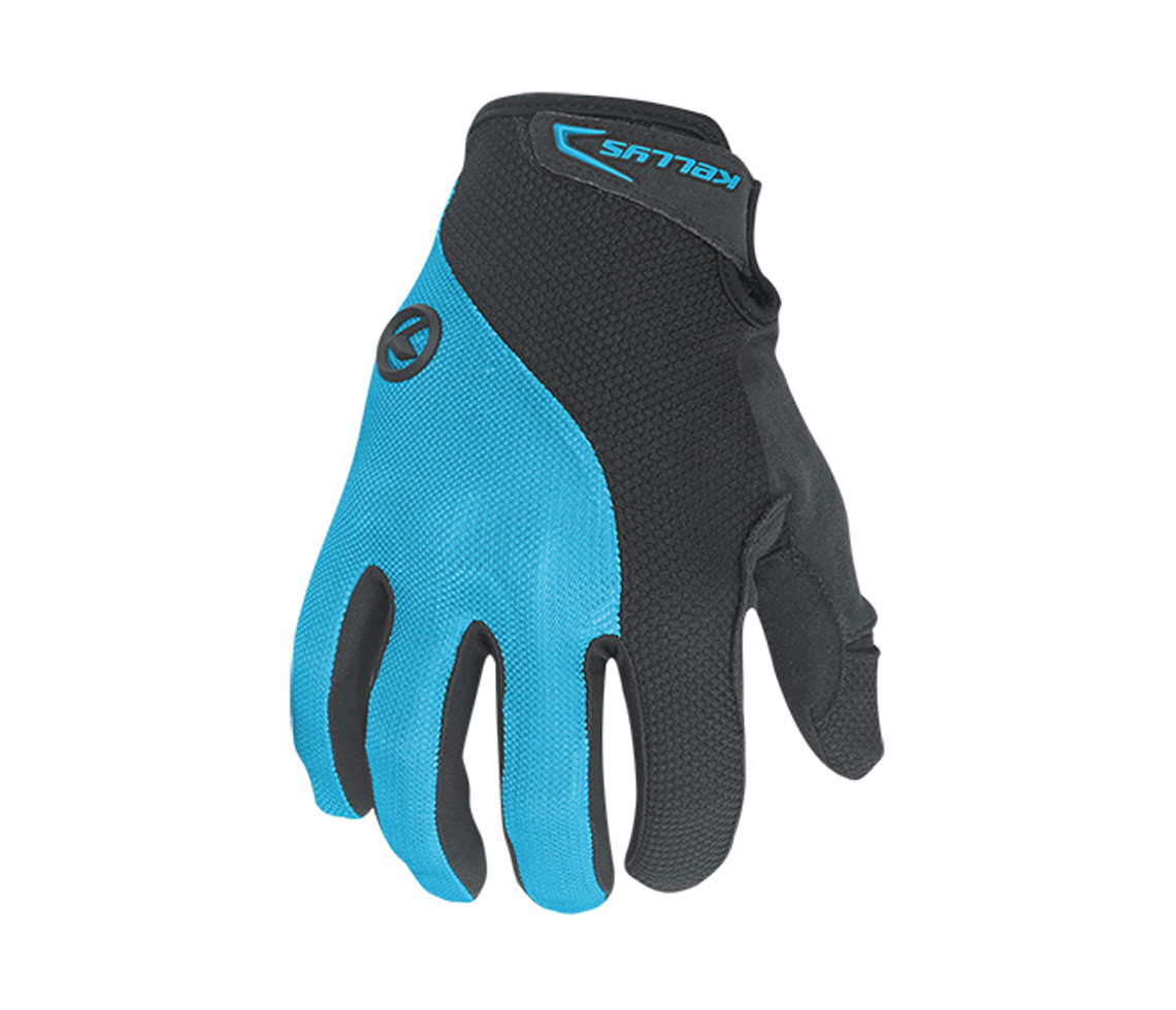Rukavice Kellys FLOW dlhoprsté blue S