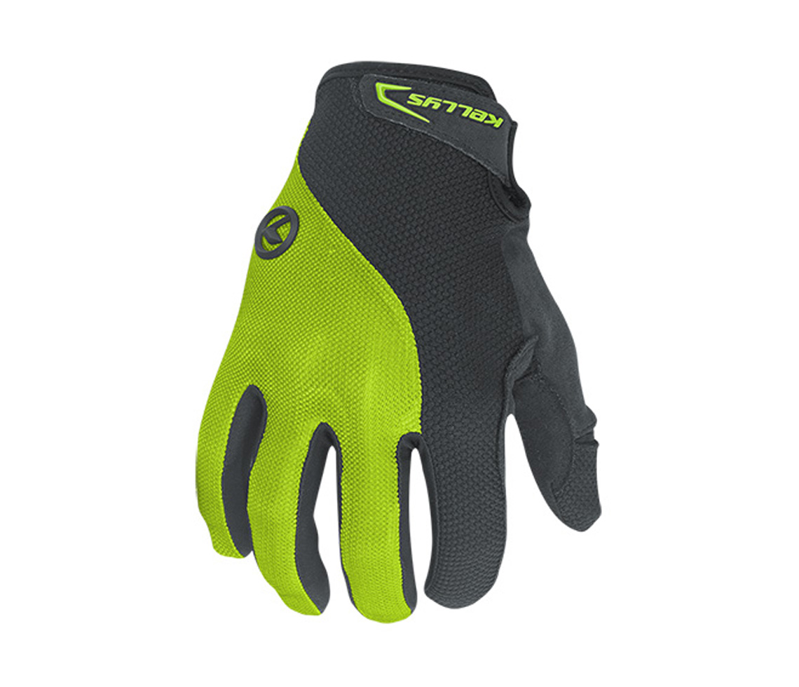 Rukavice Kellys FLOW dlhoprsté lime XXL