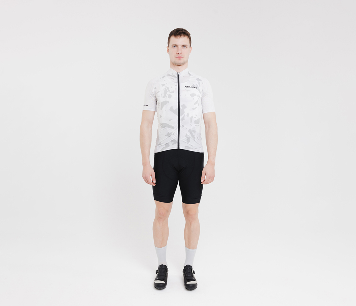 Dres KELLYS Rival 2 krátky rukáv grey- XXL