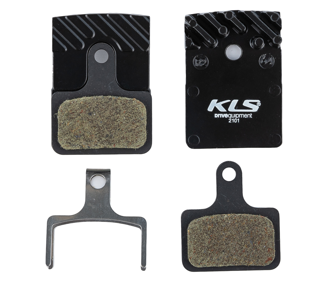 Brzdové platničky KLS D-18 Radiator, organické (pár) Shimano