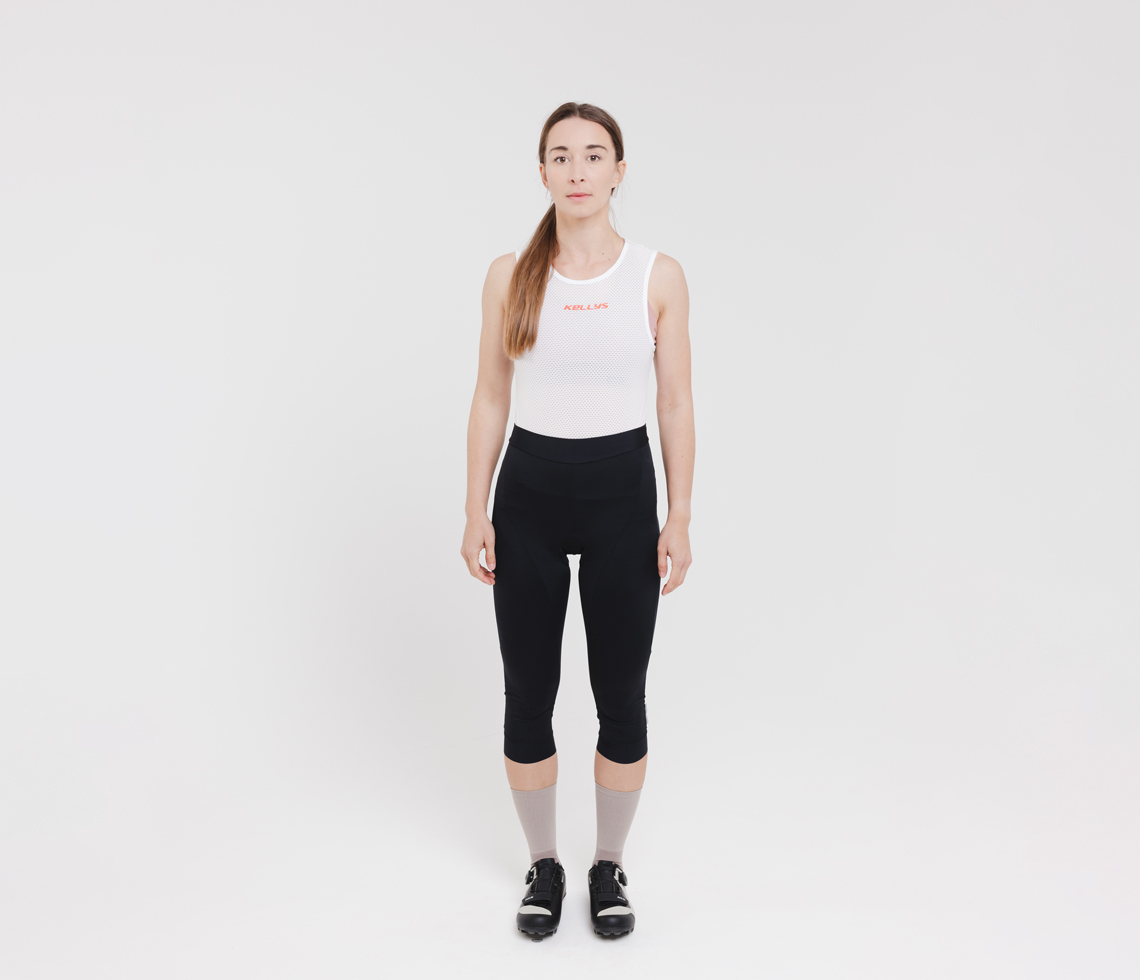 Dámske cyklonohavice KELLYS MADDIE 3 3/4 s vložkou black - S