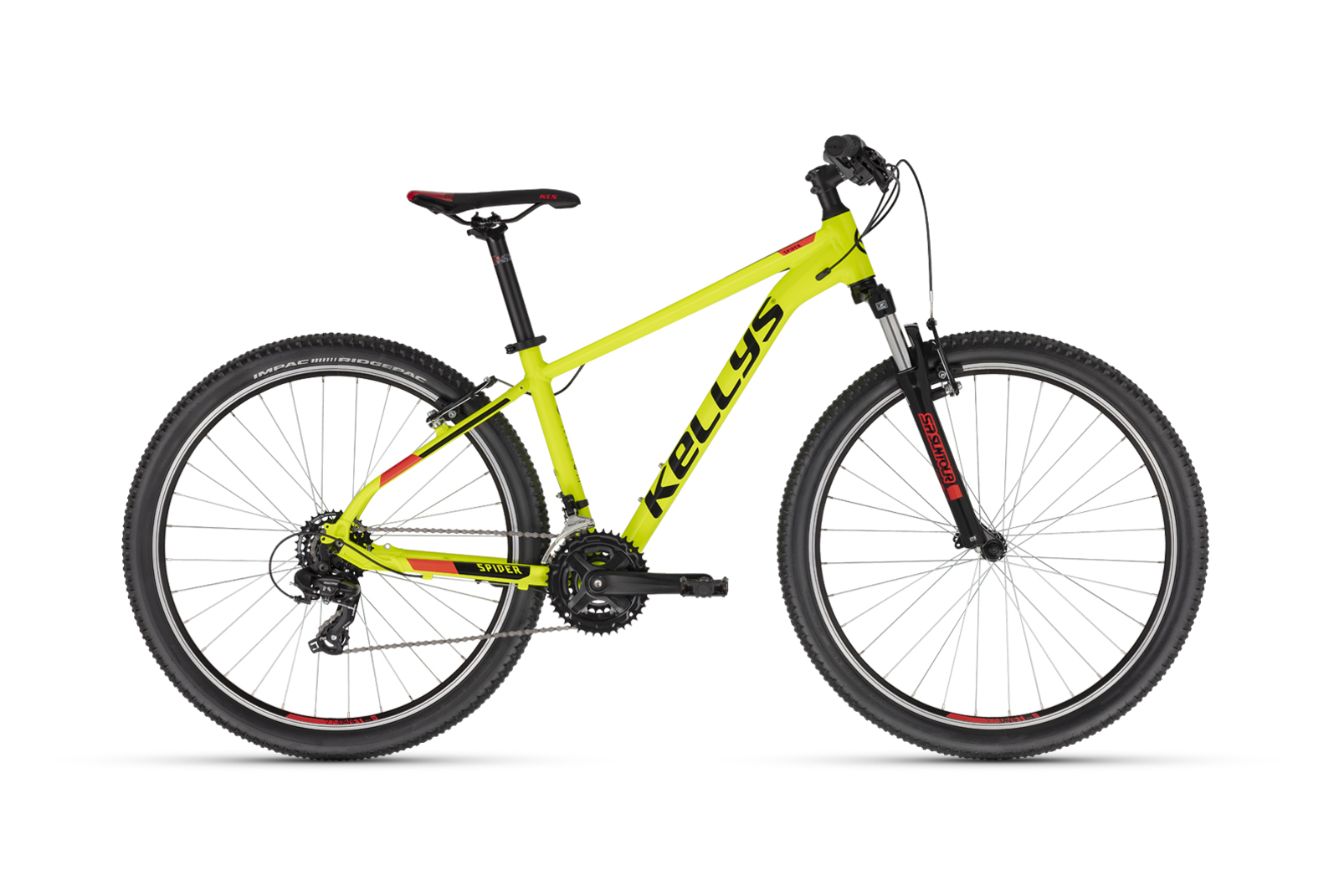 KELLYS Spider 10 Neon Yellow M 27.5" 2023 (175-186cm)