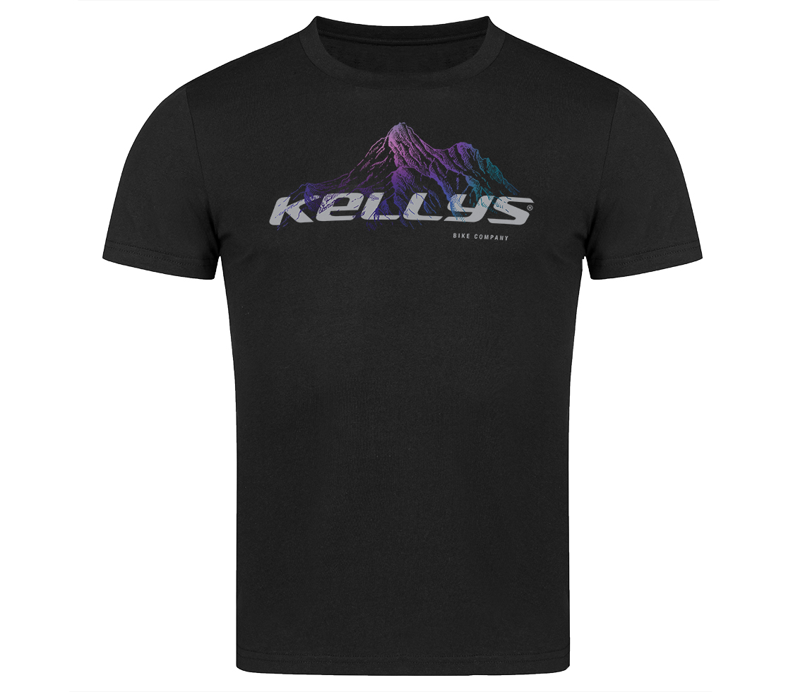 Tričko KELLYS PEAK krátky rukáv Black - S