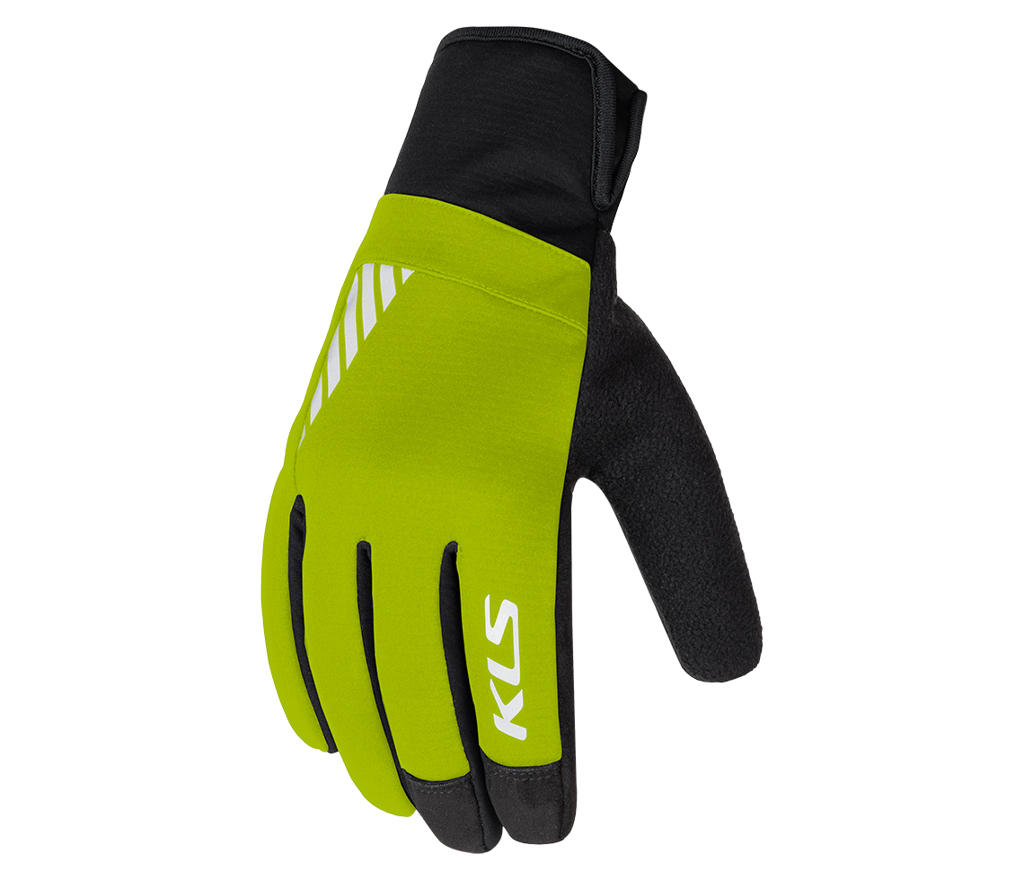 Zimné rukavice KLS COLDBREAKER 025, lime, L