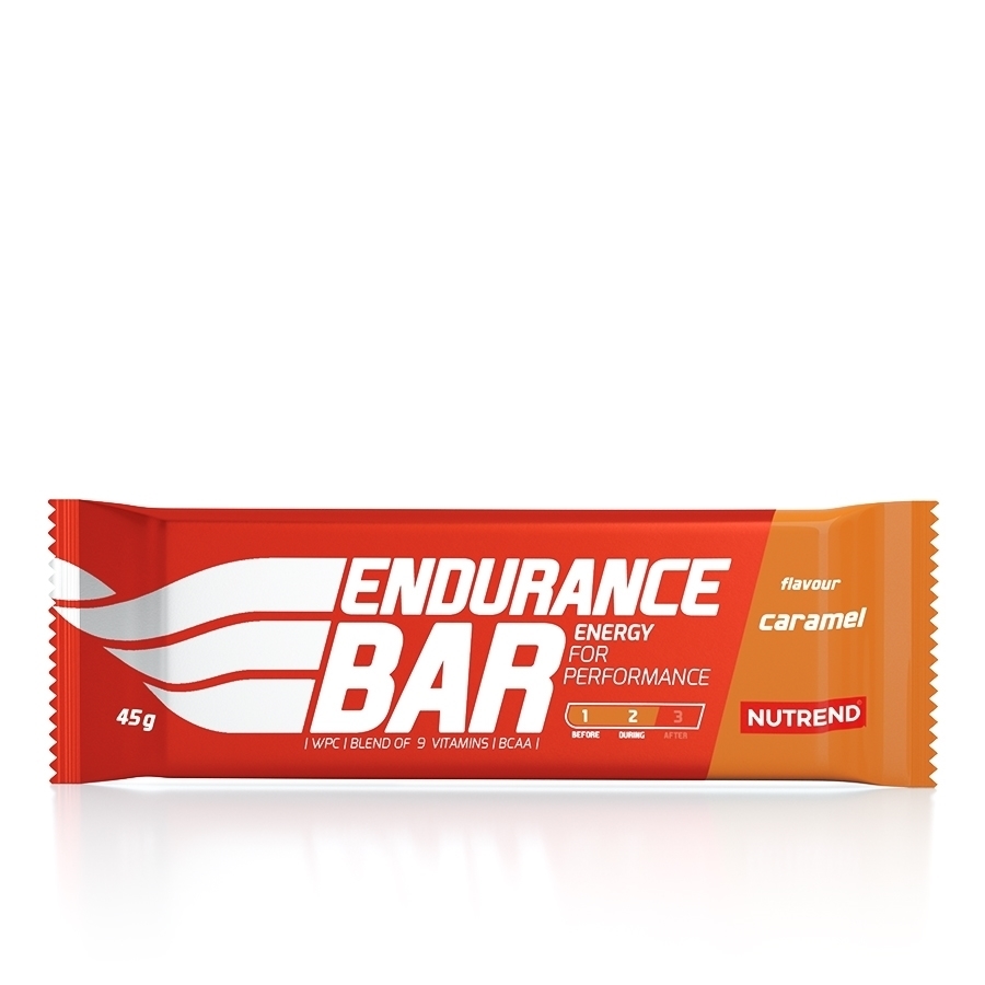 Energetická tyčinka Nutrend ENDURANCE BAR 45g karamel SHOPBIKE