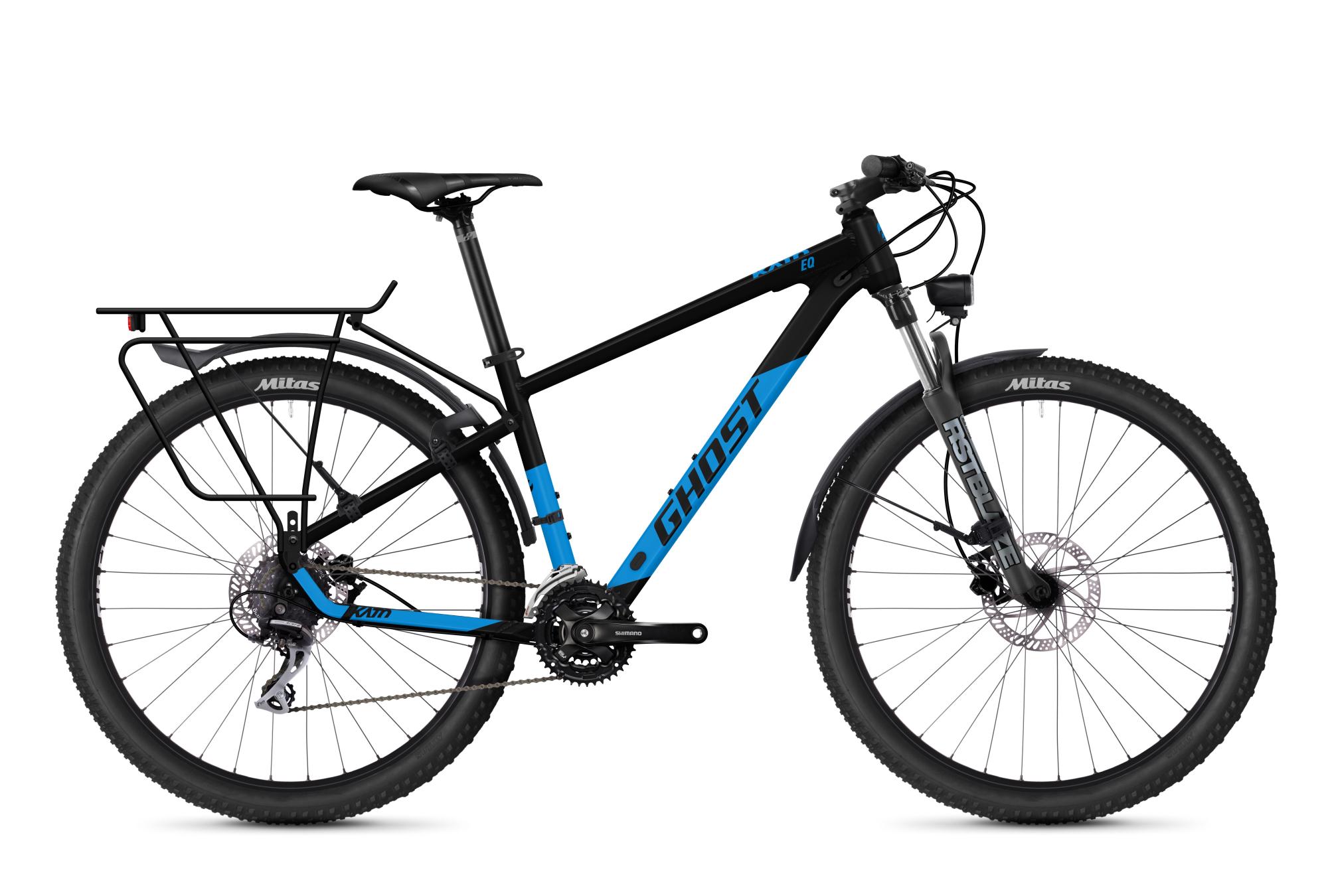 GHOST KATO EQ 27.5 Black / Bight Blue Metallic 2022 M (165180cm) SHOPBIKE