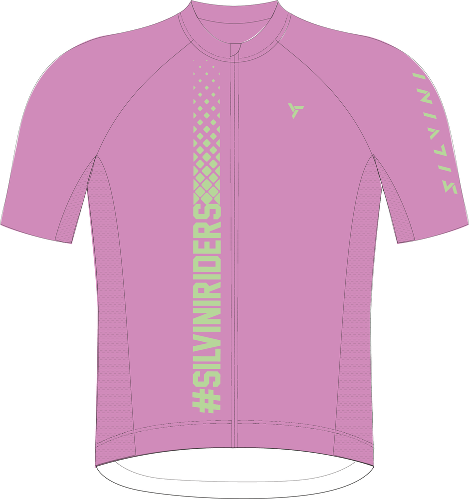 Silvini detský cyklistický dres Mazzani CD2432 blush/green 158-164