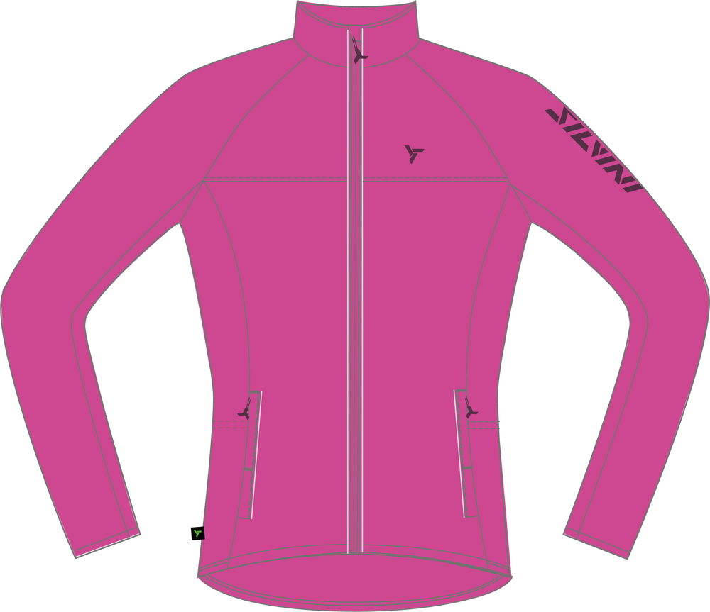 Silvini detská športová vetrovka Punta CJ2271 pink/plum 134-140