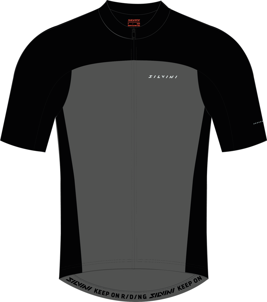 Silvini pánsky cyklo dres Stelvio MD1604 black/rose XL