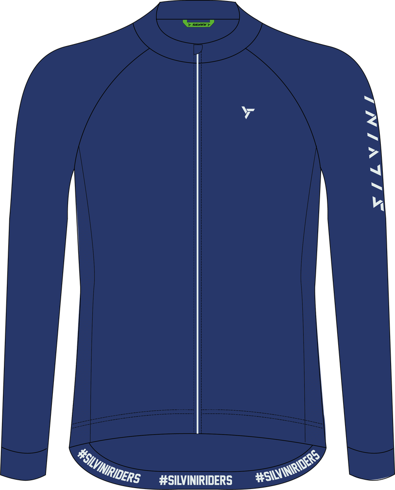 Silvini pánsky cyklo dres Leverono MD2207 blue/cloud S