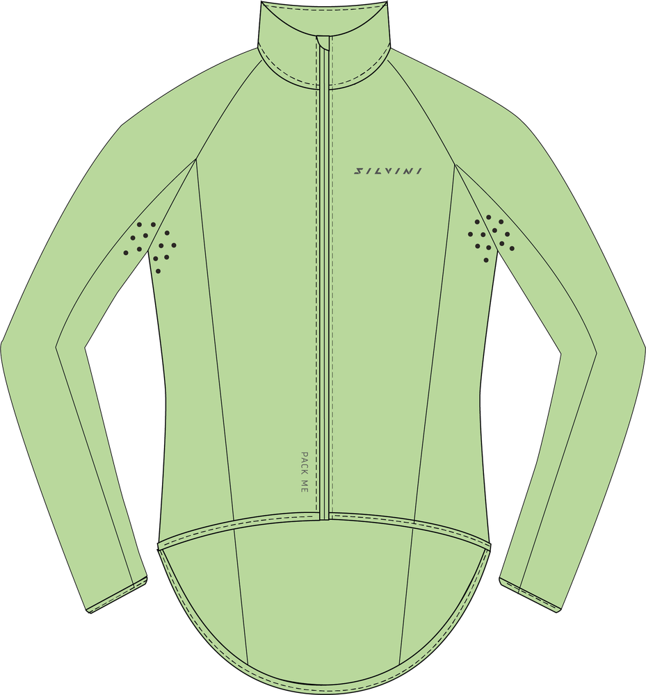 Silvini pánska vetru vzdorná bunda Montilio MJ1601 green M