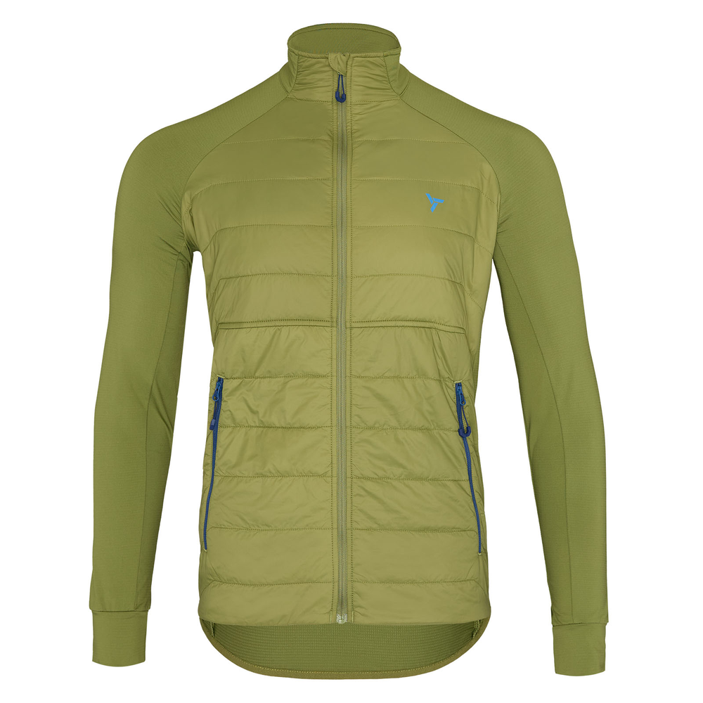 Silvini pánska primaloft mikina Grado MJ1714 olive/navy XXL