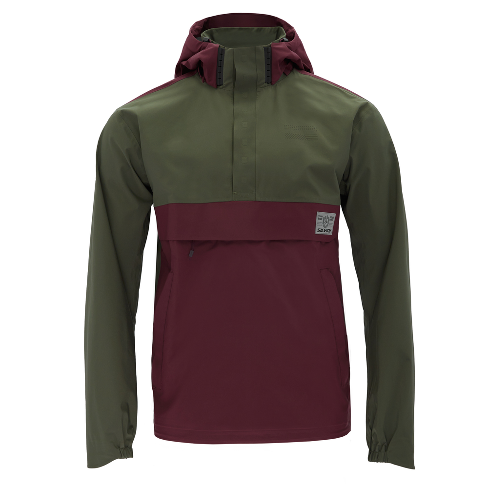 Silvini pánska cyklo bunda Montesolo MJ2221 olive/plum M
