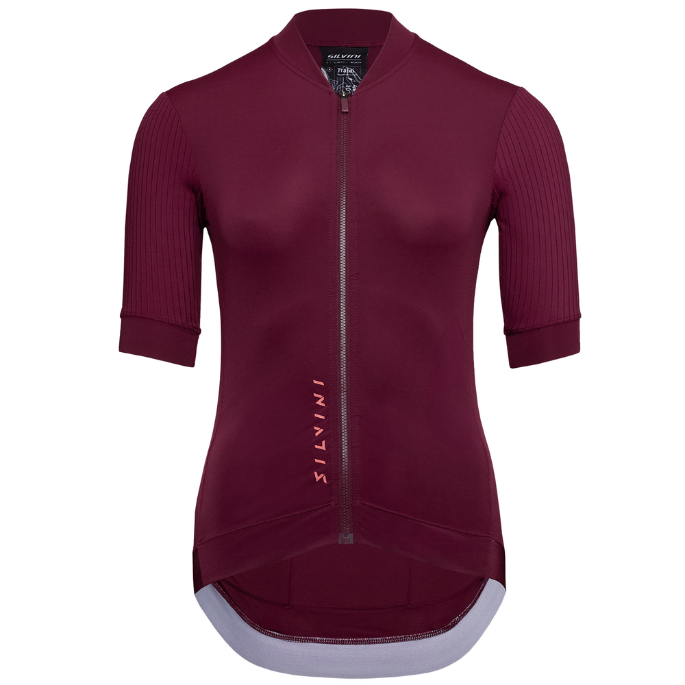 Silvini Dámsky cyklistický dres Trafoia WD2400 merlot L