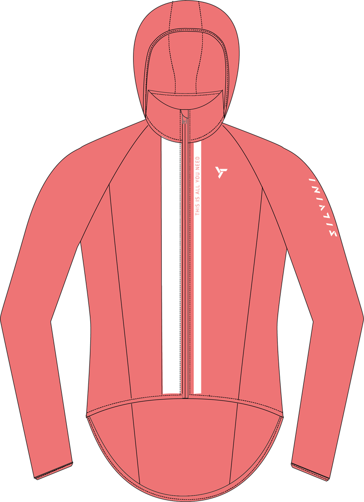 Silvini dámská cyklo bunda Gela WJ2235 coral/white L