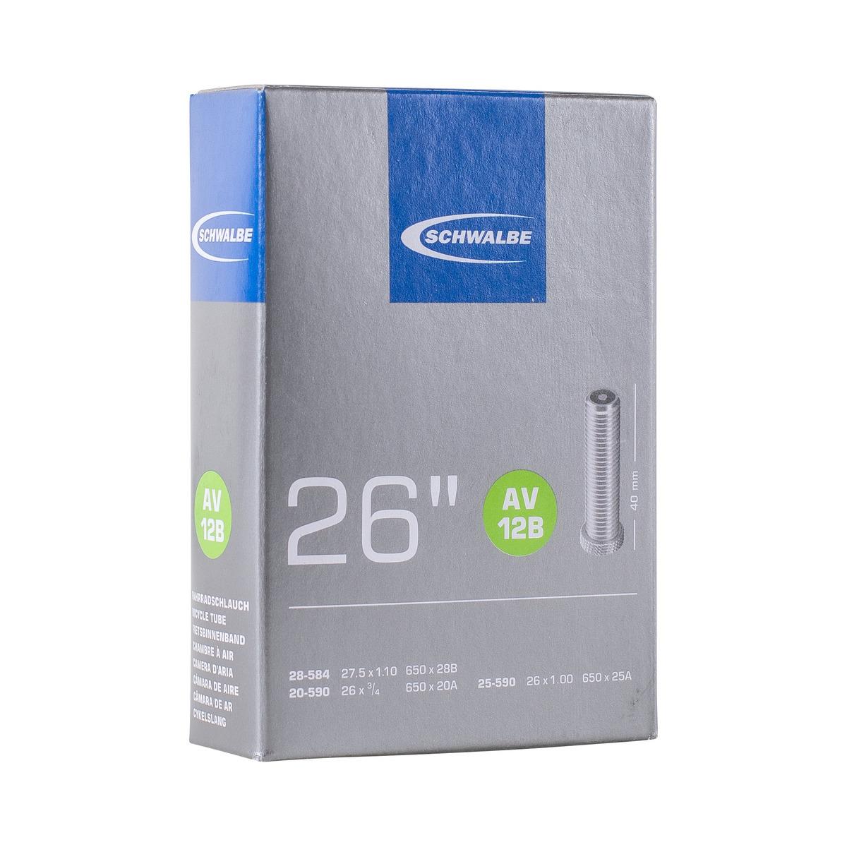 SCHWALBE Duša 26 AV12B 20/25-584/590 40mm 90g inv. vozík