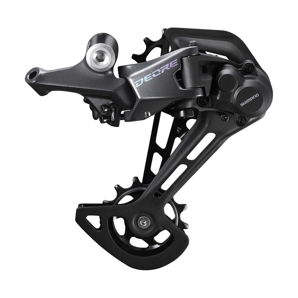 SHIMANO Prehadzovačka Deore M6100 12-k. čierna super dlhé ramienko Shadow+