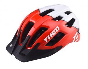 Cyklistick prilba Extend THEO red-polar white, S/M (55-58cm) shine