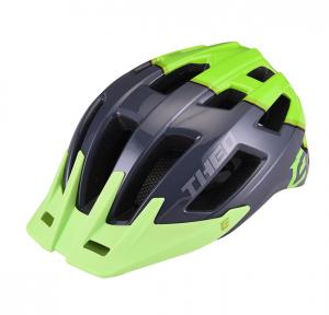 Cyklistick prilba Extend THEO grey-grass green, S/M (55-58cm) shine