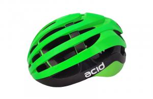 Cyklistická prilba ACID, S/M (54-58cm), green-black, shine