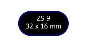 Záplata FERDUS ZS 9 (32-16mm)