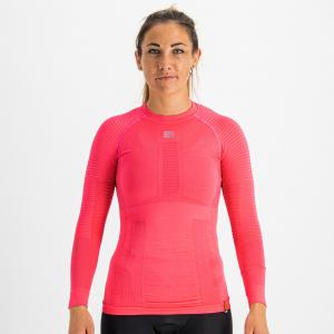 Sportful 2nd SKIN dámske tričko s dlhým rukávom ružové  -XS