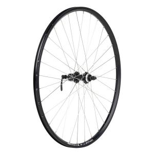 Koleso DEMA MTB Disc 28/29" ierne zadn kazetov s rchloupnaom na 6-dierov kot