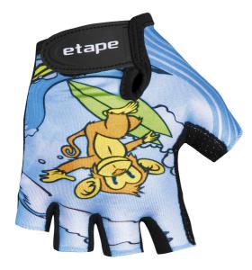 Detsk cyklo rukavice ETAPE Tiny modr XXS (3-4)