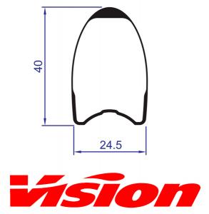 Rfik VISION Metron 40SL Tubular zadn, 21 dier