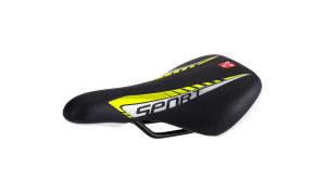 Sedlo CTM detsk Foxy, ierne, zelen psik, 16''