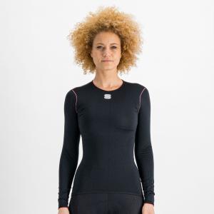 Sportful MIDWEIGHT dámske tričko dlhý rukáv čierne  -S