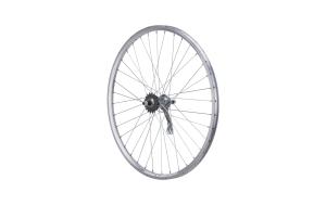Koleso Z 559x20, strieborn�, V-brake, 36H, torp�do 18T, AV