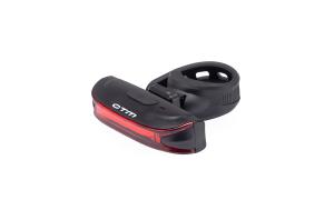 Osvetlenie zadn CTM Caliber, 65lm, USB, ierne