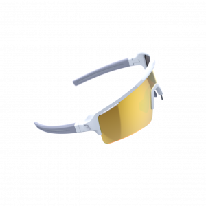 Športové okuliare s vymeniteľnými sklami BBB BSG-65 FUSE  6507 matná biela/oranžová