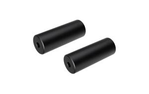 Stupa�ky na BMX, AL,14x38x100mm, �ierne