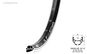 R�fik DRAGON 719 LINE, 559x19 BA Disc, 36o.